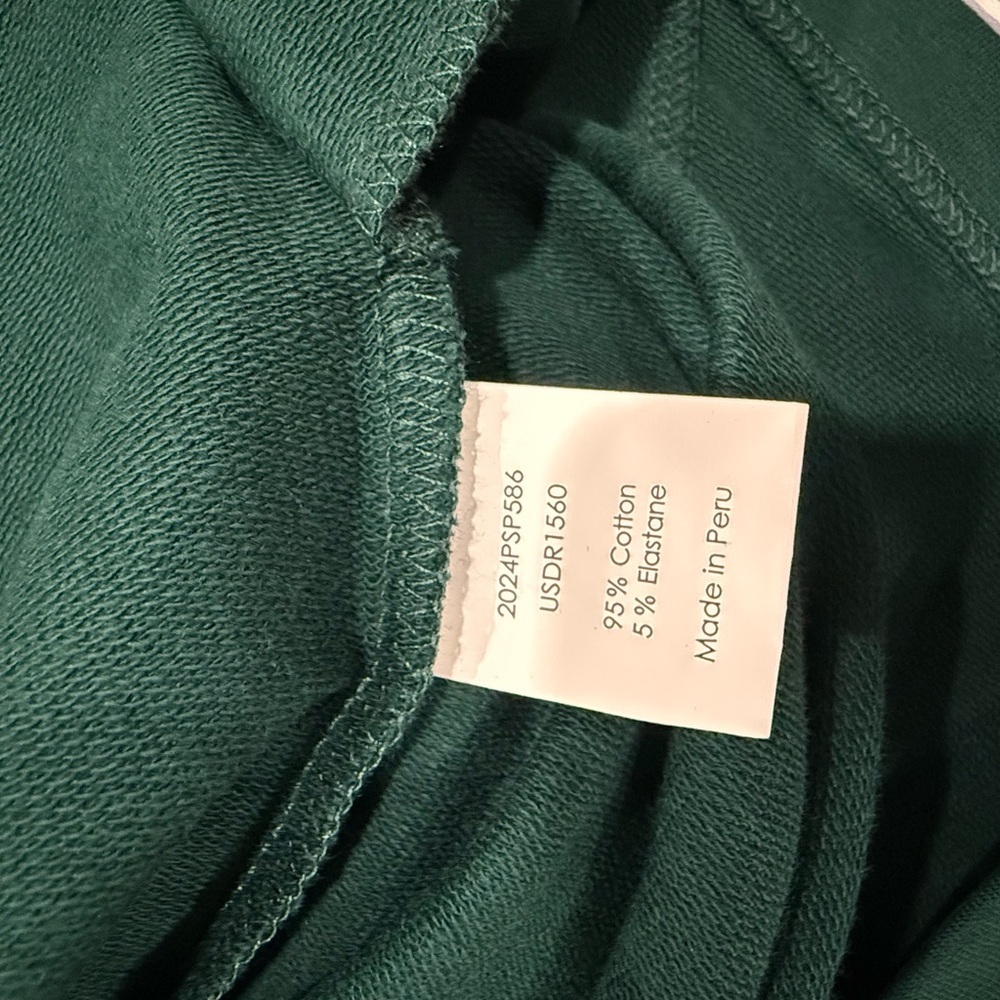 Universal Standard Varsity
French Terry Polo Dress in Botanic Sz M ( 18-20 ) - Picture 5 of 11